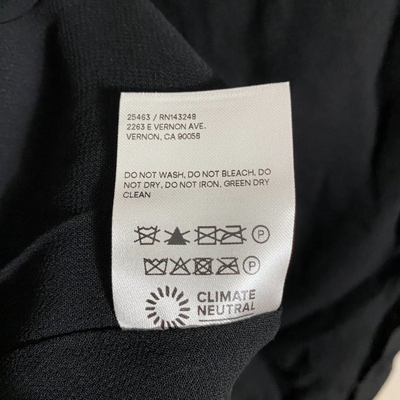 Reformation Juliette Dress in Black - Picture 11 of 11